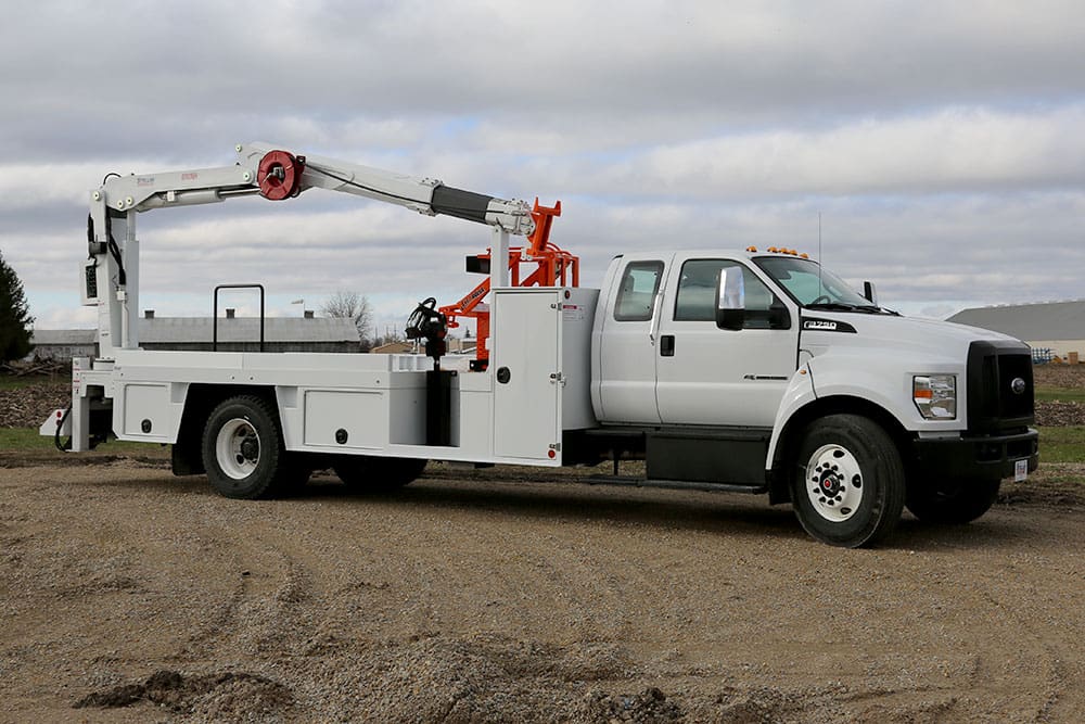 Right front angle of a 6000MH Specialty Crane