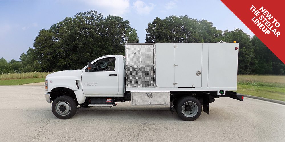 An Elliott single axle mini lube truck. New to the stellar lineup.